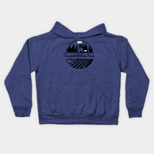 TWF Design Kids Hoodie by TranquilWatersFarm